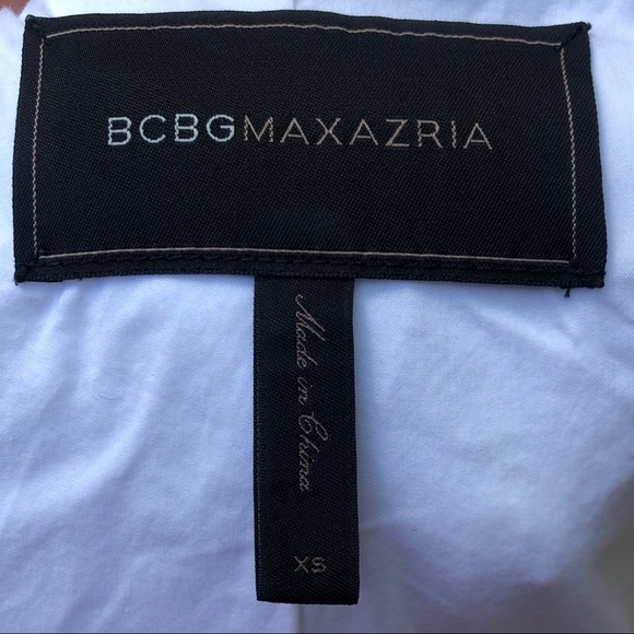 BCBGMAXAZRIA Corey Jacket In White XS - Picture 6 of 7